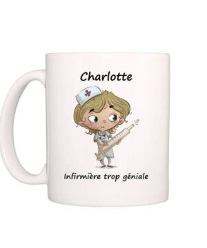 A little cute nurse| love gift mug for girlfriend and sister - 15 oz