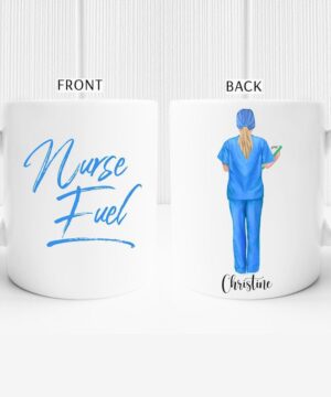 Custom nurse appreciation| cute gift mug for girlfriend or wife - 15 oz