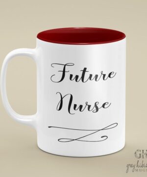 Future profession nurse| personalized color gift mug for mom - 15 oz