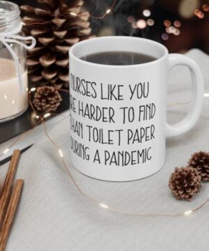 Mug with quote about nurse| cute mug gift for nurse