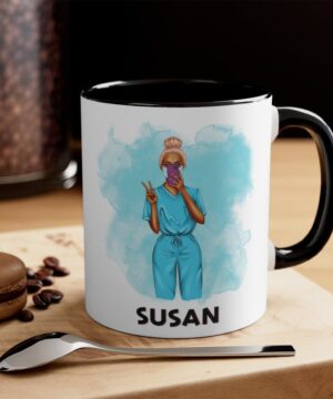 Selfie girl| personalized mug gift for nurse