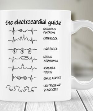 The electrocardiol guide| cute gift mug for nurse - 15 oz