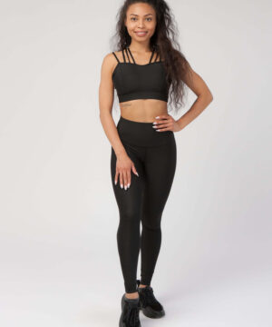 Contour High-Waist Legging in Black, view 7