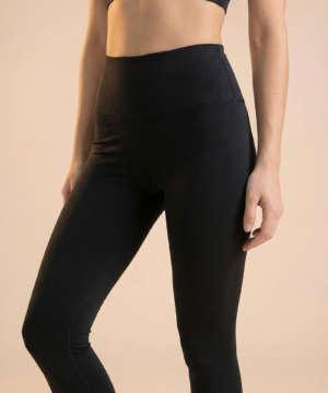 Contour High-Waist Legging in Black