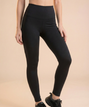 Contour High-Waist Legging in Black, view 5