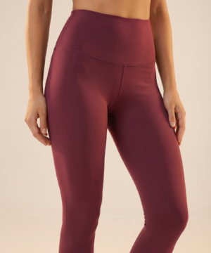 CoreFit High-Waist Legging in Garnet