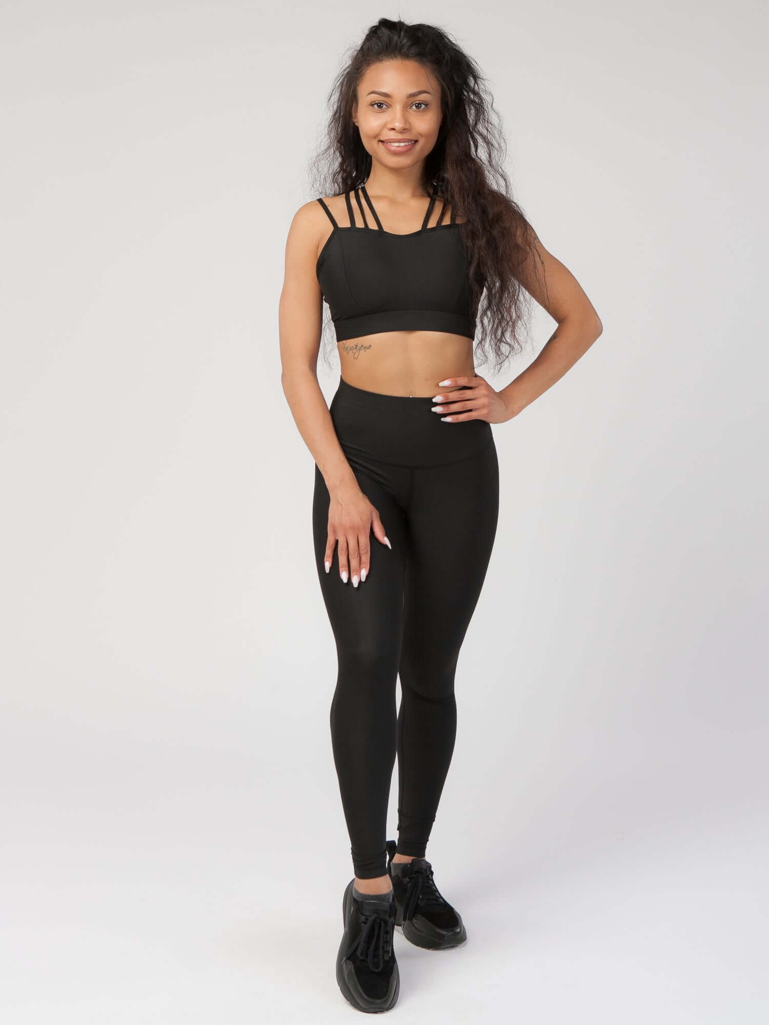 CoreFit Performance Legging in Black, view 7