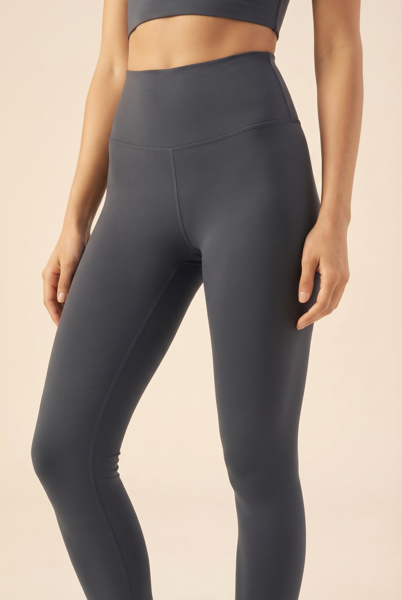 CoreFit Performance Legging in Charcoal