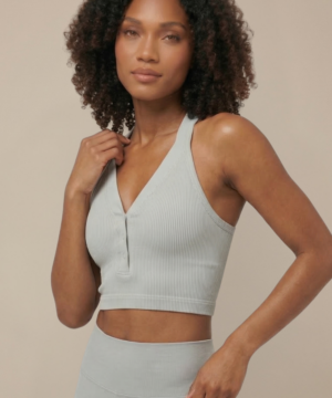 CoreFit Racerback Sports Bra in White