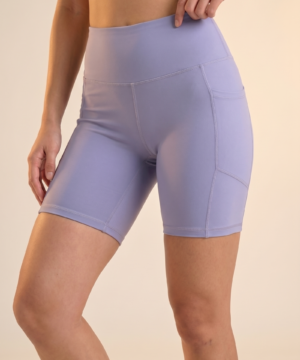 Flex 3-Pocket Bike Shorts in Blue Gray
