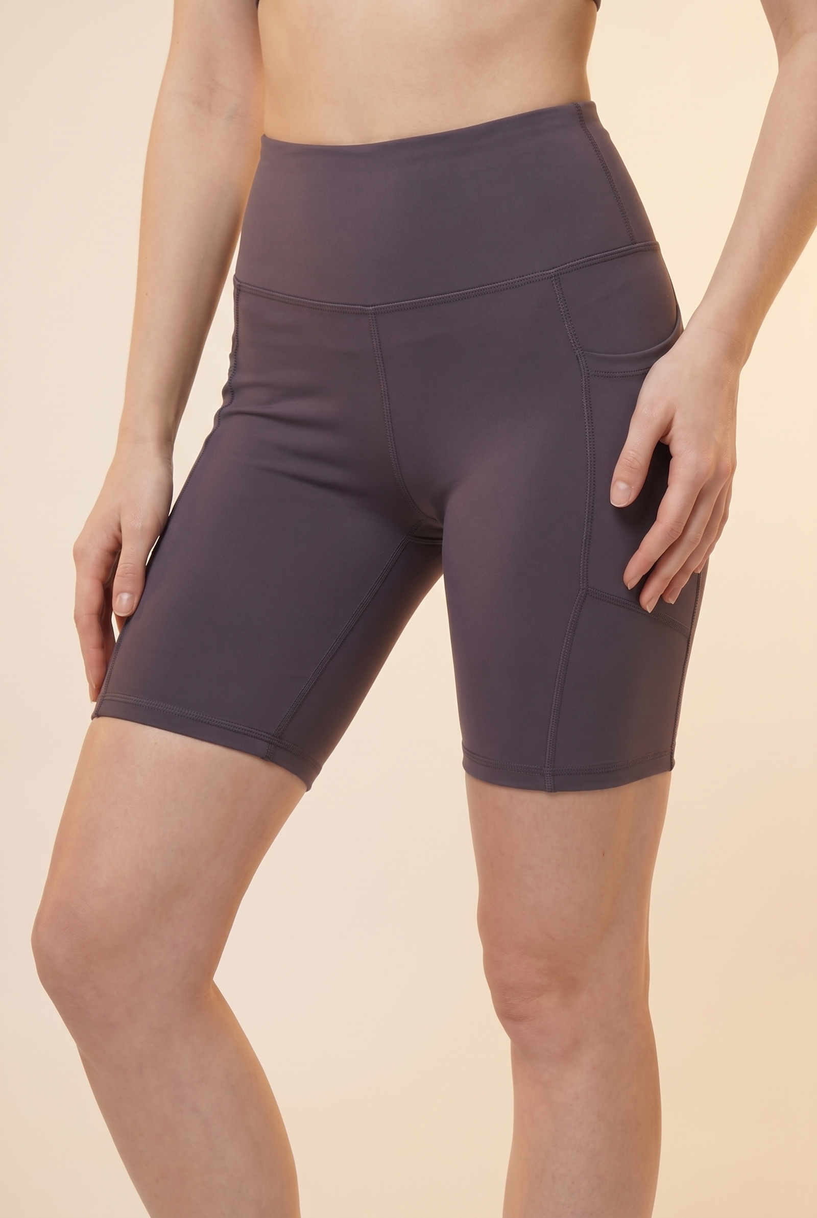 Flex 3-Pocket Bike Shorts in Dark Gray