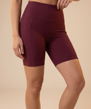 Flex 3-Pocket Bike Shorts in Date Red