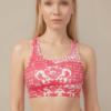 StudioPrint Ornamental Sports Bra in Pink